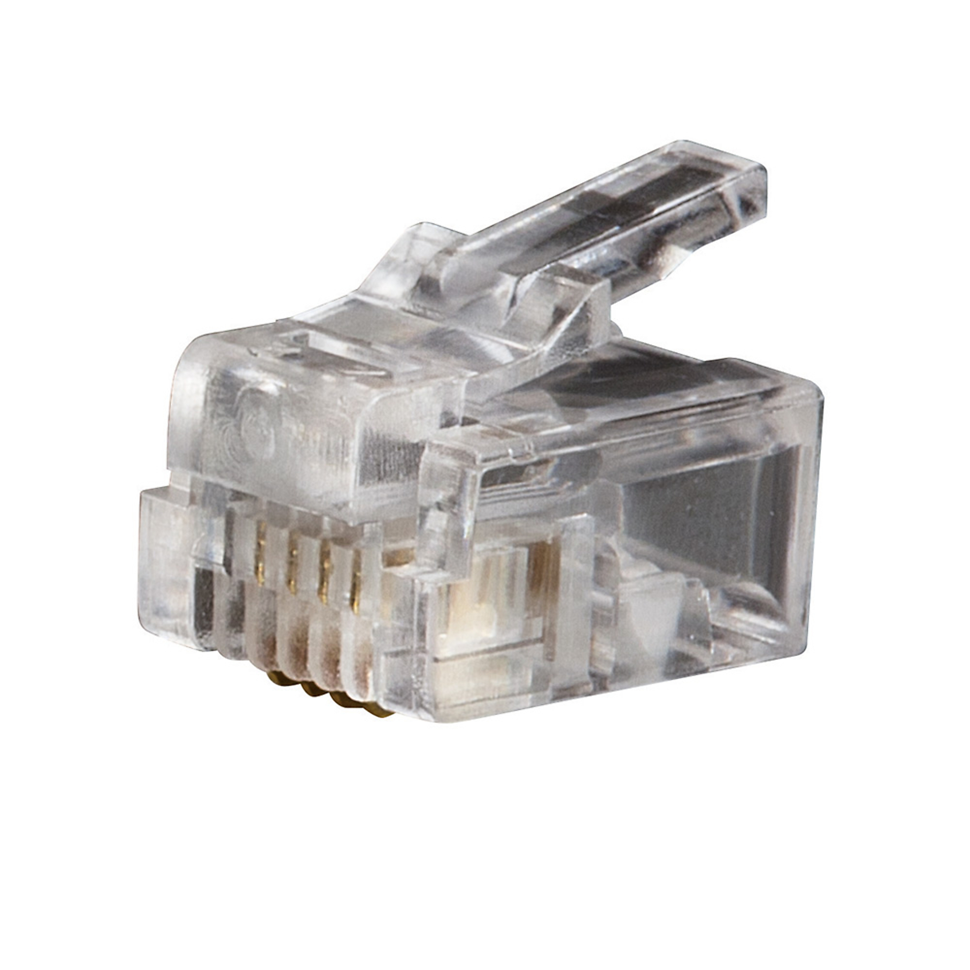 Klein Tools, Modular Telephone Plugs RJ11 6P4C, 25-Pack, Pieces (qty.) 25 Model# VDV826-601